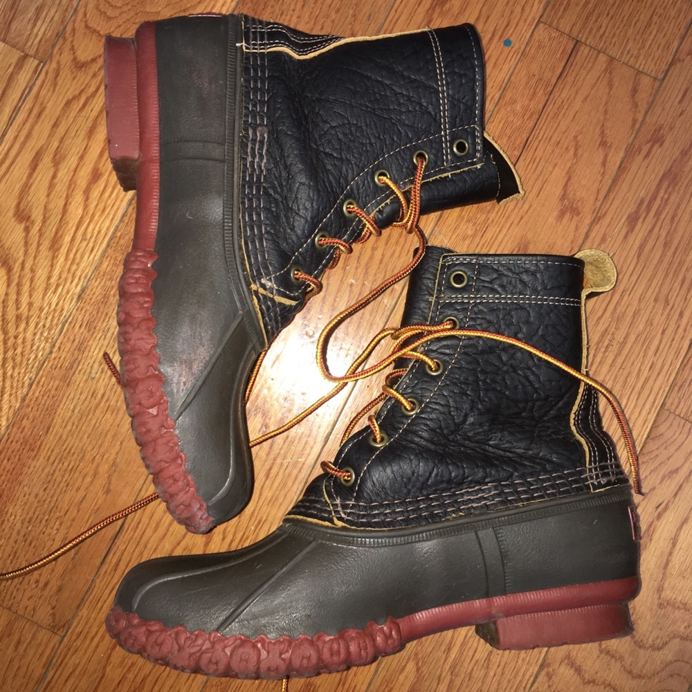 L.L. Bean bison boots size 8